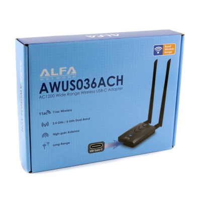 WiFi адаптер Alfa AWUS036ACH-C WiFi адаптер Alfa AWUS036ACH-C