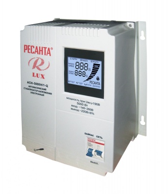 Стабилизатор напряжения Ресанта Lux АСН-5000 Н/1-Ц