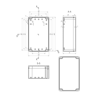 Гермобокс KGG-SMAx2 с U.fl/IPX
