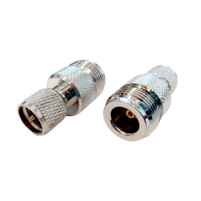 Переходник N-female - miniUHF-male Переходник N-female - miniUHF-male