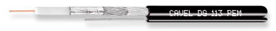 Кабель коаксиальный DG 113 PEM с тросом (Cavel)