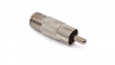 FD1312 переходник штекер RCA - гнездо F FD1312 переходник штекер RCA - гнездо F