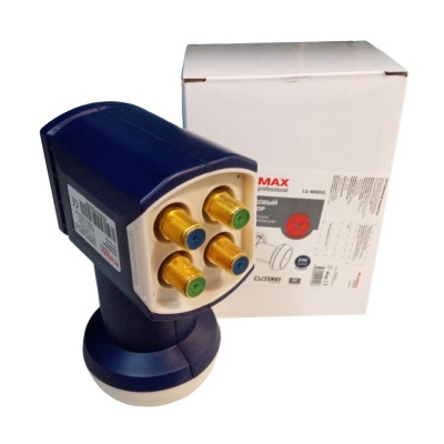 Конвертер линейной поляризации Lumax LU-40QDUL, 4 выхода Конвертер линейной поляризации Lumax LU-40QDUL, 4 выхода