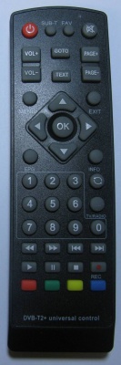 Пульт универсальный Huayu DVB-T2+TV