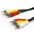 Кабель колокольчики 3RCA-3RCA, 3м Кабель колокольчики 3RCA-3RCA, 3м