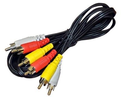 Кабель колокольчики 3RCA-3RCA, 3м Кабель колокольчики 3RCA-3RCA, 3м